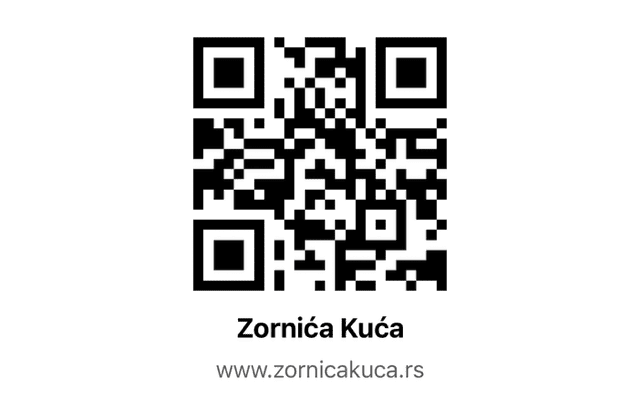 PROLEĆE U ZORNIĆA KUĆI — POVRATAK PRIRODI, UKORENJEN U TRADICIJI 6 Zornica QR KOD