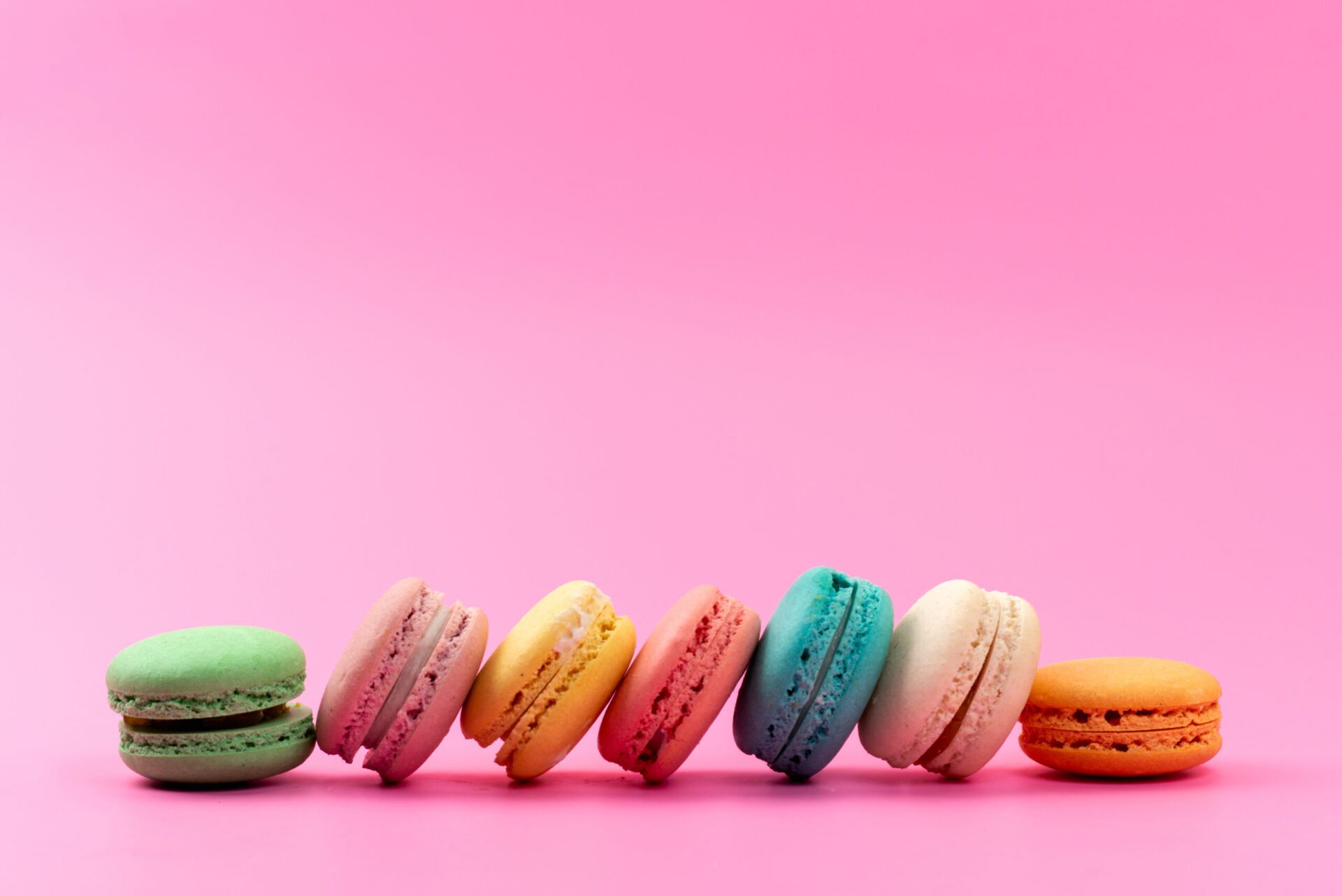 Macarons - različitih boja