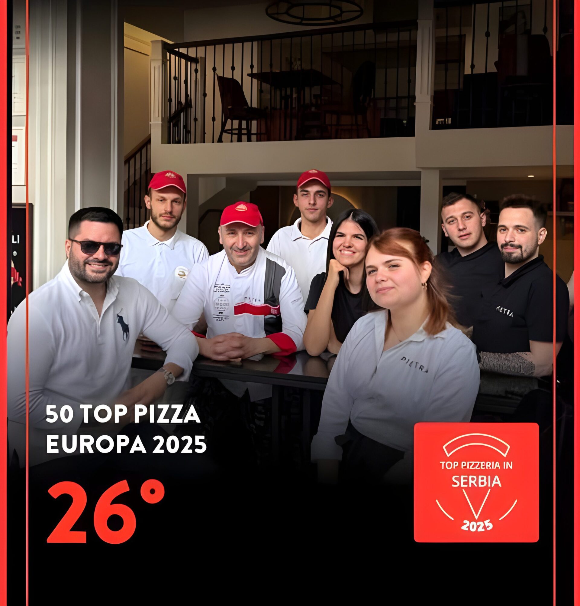 Pizzeria Pietra top 50 