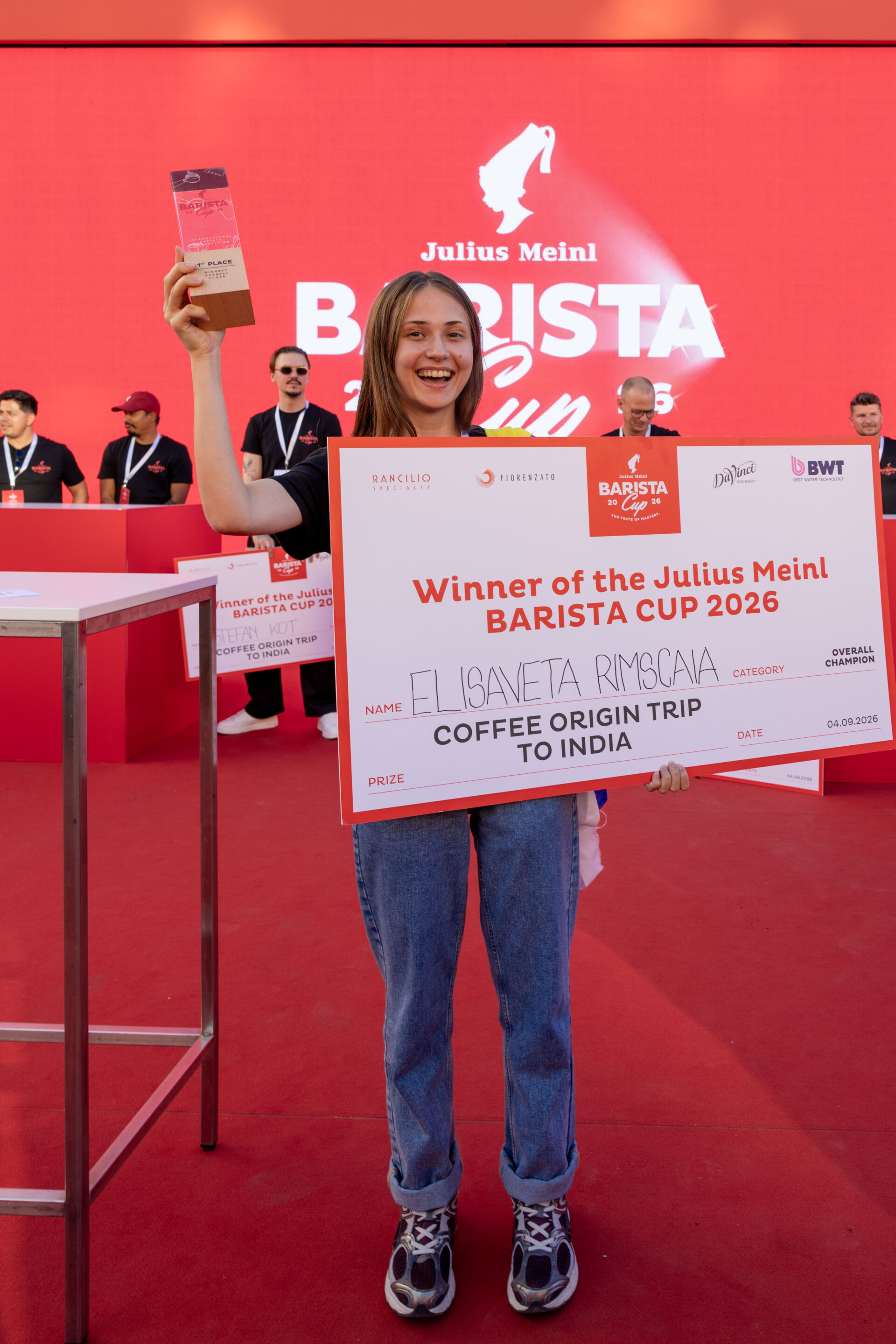 Elizaveta Rimscaia barista cup