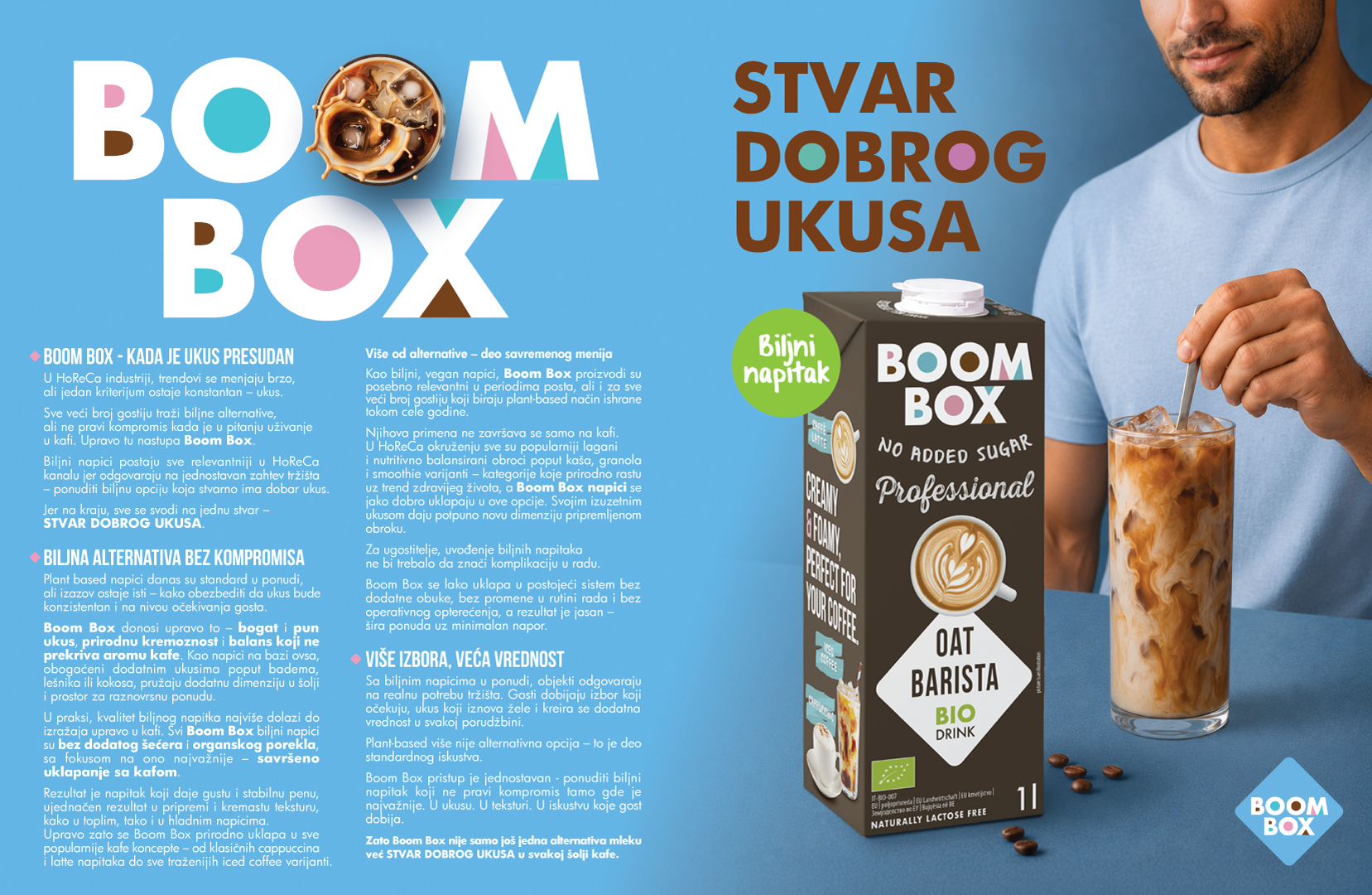 Boom Box biljni napici