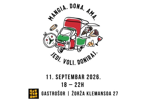 Humanitarni festival "Mangia. Dona. Ama." za podršku NURDOR-u