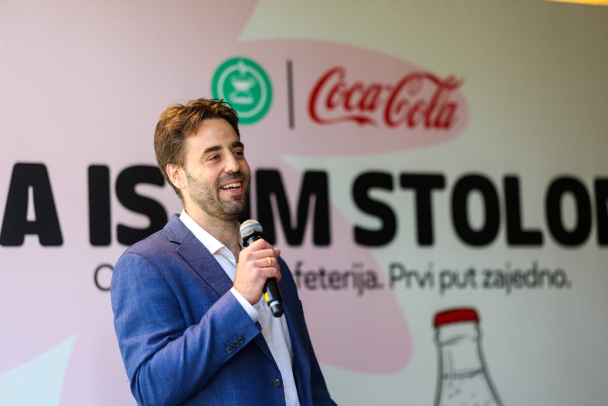 Andres Simović, direktor prodaje Kafeterije, povodom partnerstva sa Coca-Cola sistemom