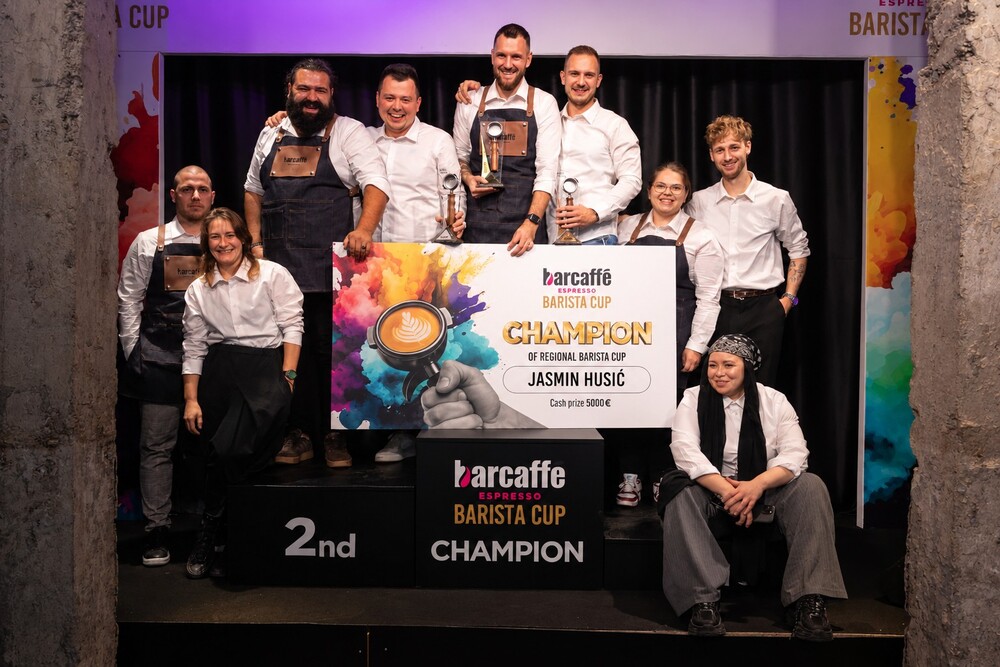 Jasmin Husić na dodeli nagrada Barcaffè Barista Cup 2026 u Beogradu
