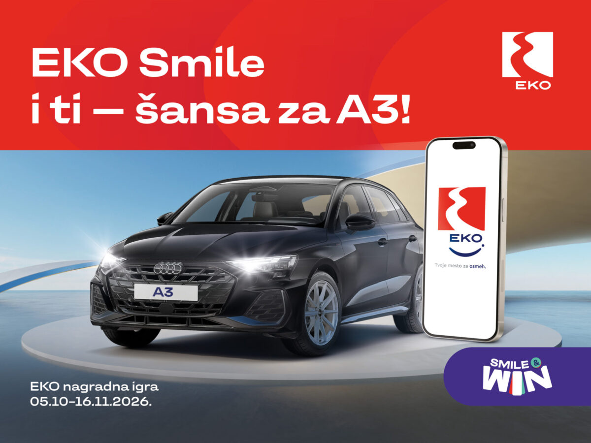 EKO nagradna igra 2026 – Audi A3 glavna nagrada