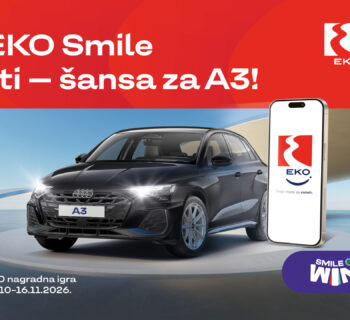 EKO nagradna igra 2026 – Audi A3 glavna nagrada